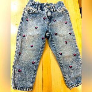GAP Disney Minnie Toddler “Mom” Jeans